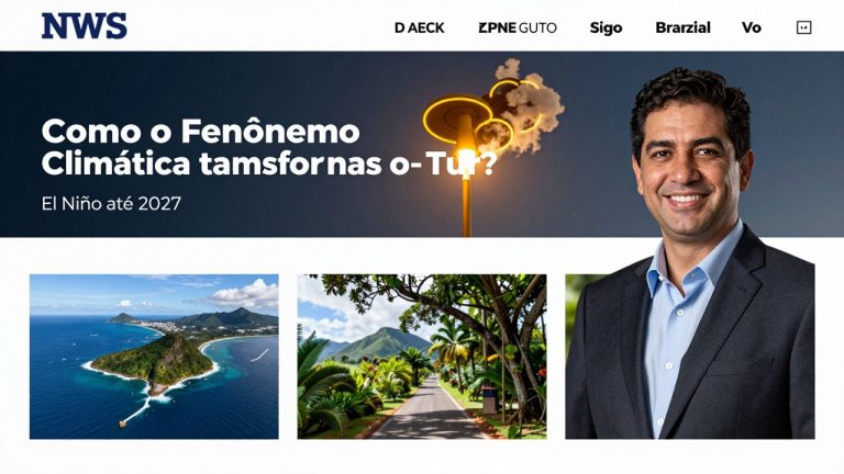 El Niño até 2027: Como o Fenômeno Climático Transforma o Turismo no Brasil