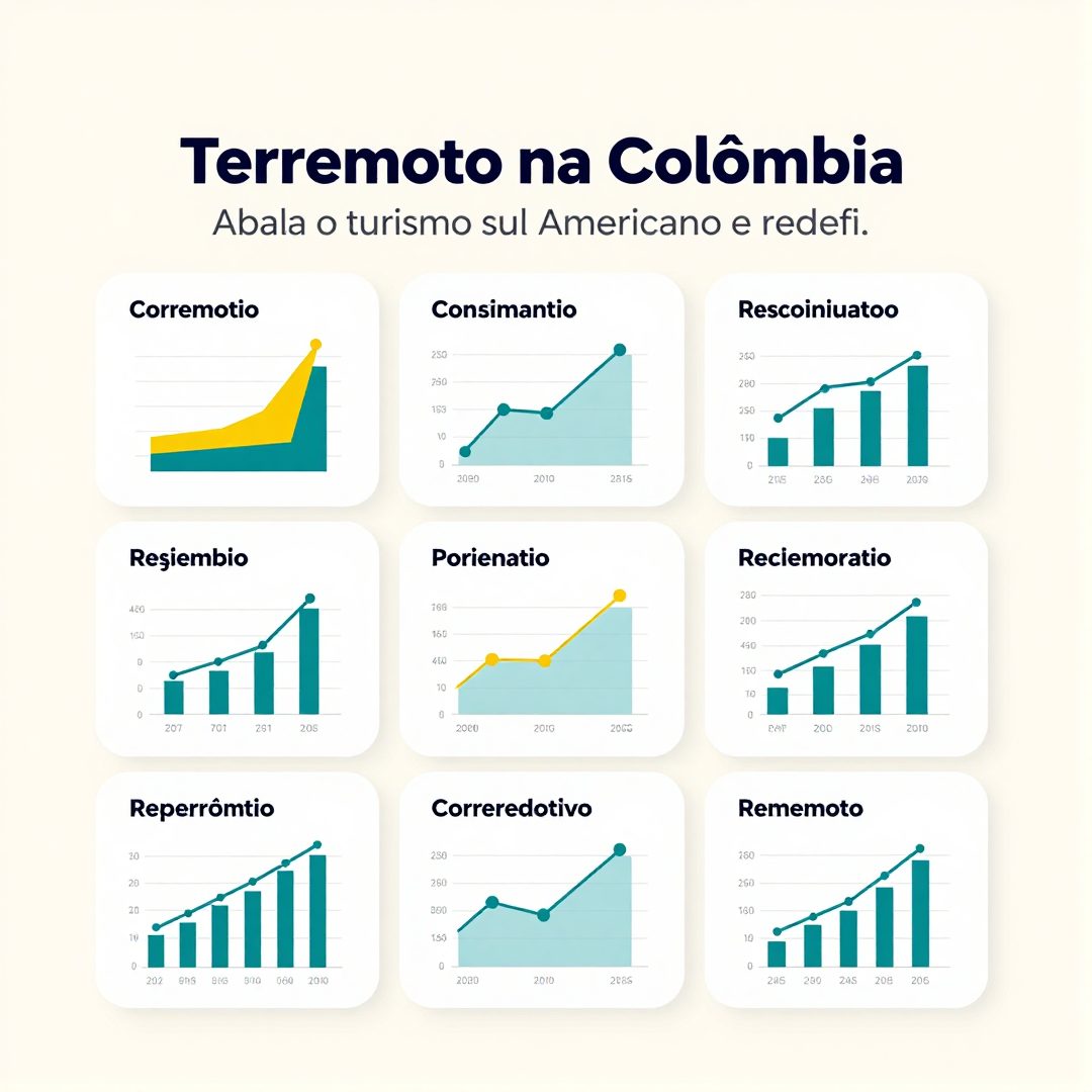Infográfico - Terremoto na Colômbia abala o turismo sul-americano e redefine prioridades de viagem