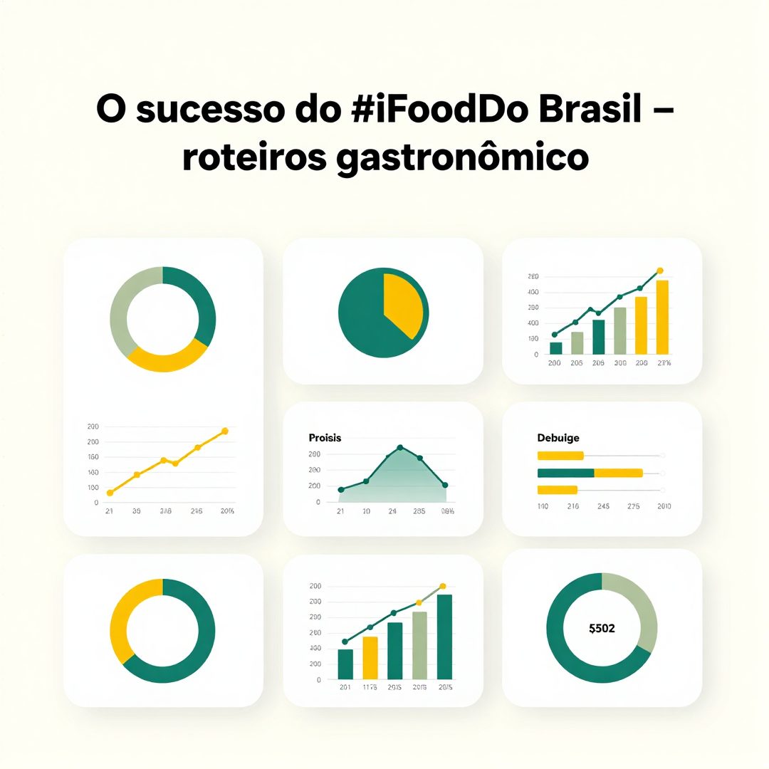 Infográfico - O sucesso do #iFoodDoBrasil impulsiona roteiros gastronômicos pelas cinco regiões brasileiras em 2025