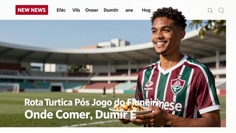 Rota Turística Pós-Jogo do Fluminense: Onde Comer, Dormir e Passear no Rio de Janeiro