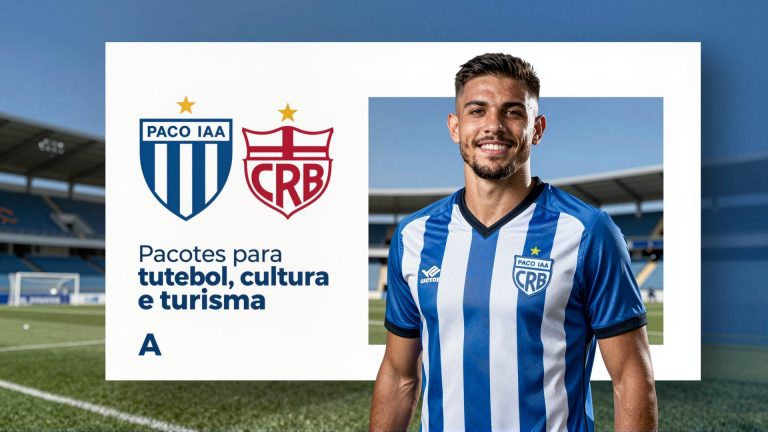 Pacotes para Avaí x CRB unem futebol, cultura e turismo em Alagoas