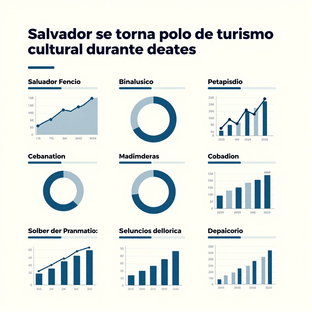 Infográfico - Salvador se torna polo de turismo cultural durante debates políticos intensos no litoral baiano