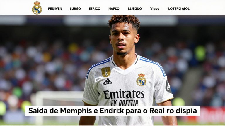 Saída de Memphis e Endrick para o Real Madrid dispara busca por pacotes futebolísticos na Espanha