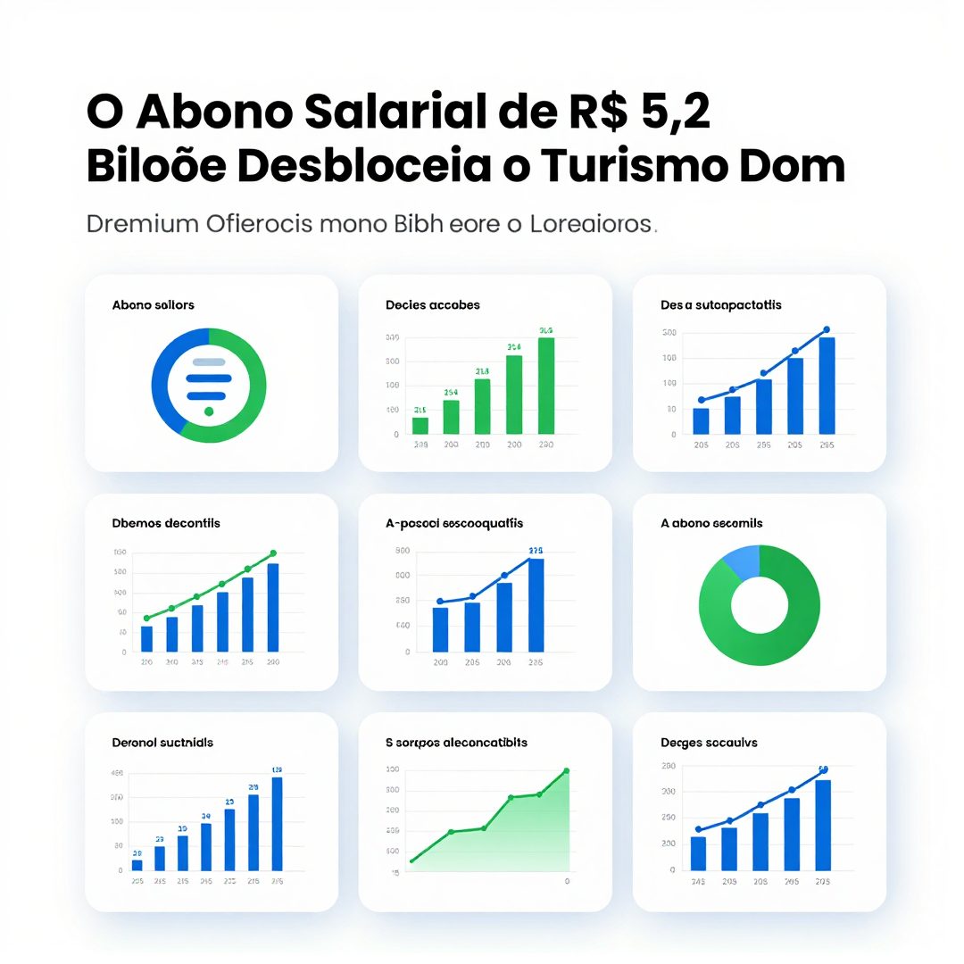 Infográfico - O Abono Salarial de R$ 5,2 Bilhões Desbloqueia o Turismo Doméstico: Oportunidades para Viagens de Fim de Semana e Curta
