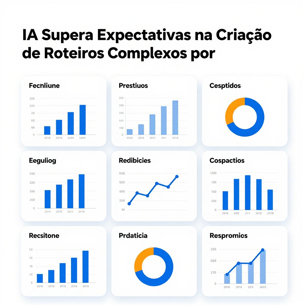 Infográfico - IA Supera Expectativas na Criação de Roteiros Complexos por São Paulo e Interior