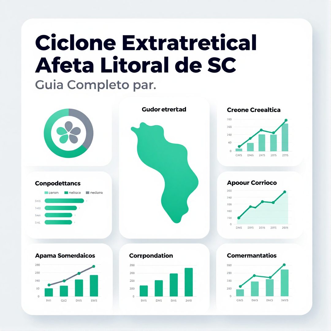 Infográfico - Ciclone Extratropical Afeta Litoral de SC: Guia Completo para Turistas e a Exploração do Sul do Brasil