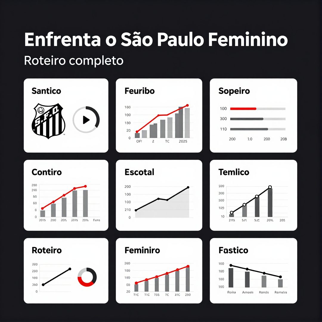 Infográfico - Santos enfrenta o São Paulo Feminino: roteiro completo para torcedores viajarem à cidade litorânea