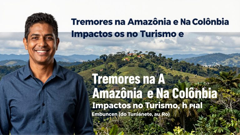 Tremores na Amazônia e Na Colômbia: Impactos no Turismo e Rotas Brasileiras
