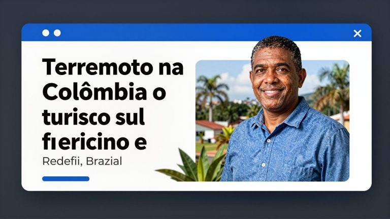 Terremoto na Colômbia abala o turismo sul-americano e redefine prioridades de viagem