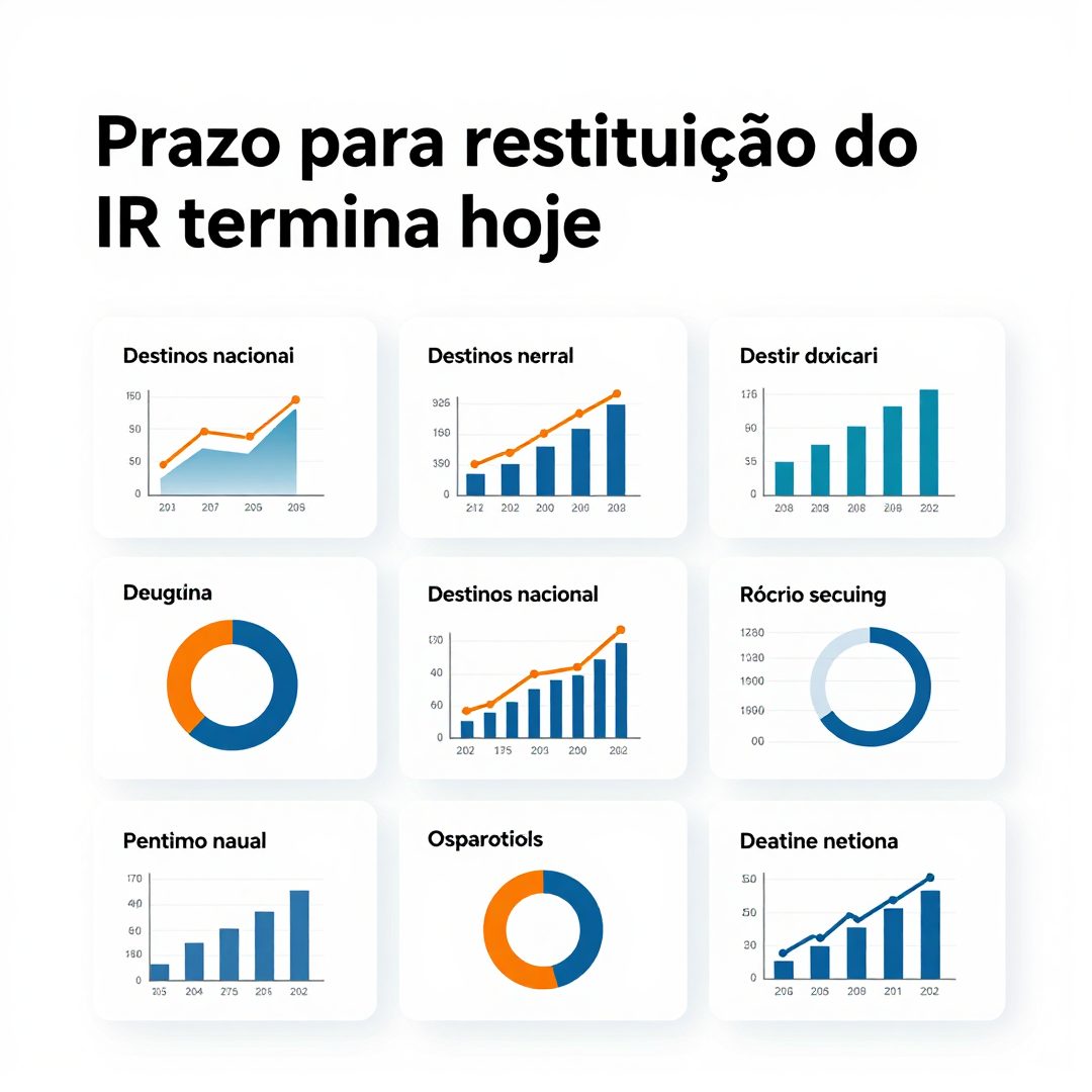 Infográfico - Prazo para restituição do IR termina hoje: destinos nacionais perfeitos para gastar o dinheiro com antecedência