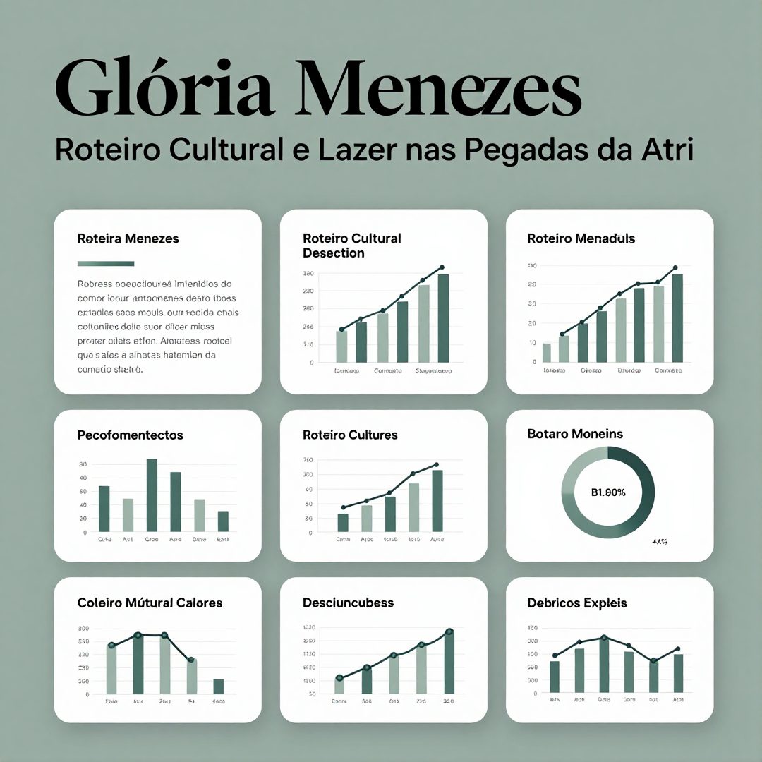 Infográfico - Glória Menezes: Roteiro Cultural e Lazer nas Pegadas da Atriz Ícone do Brasil