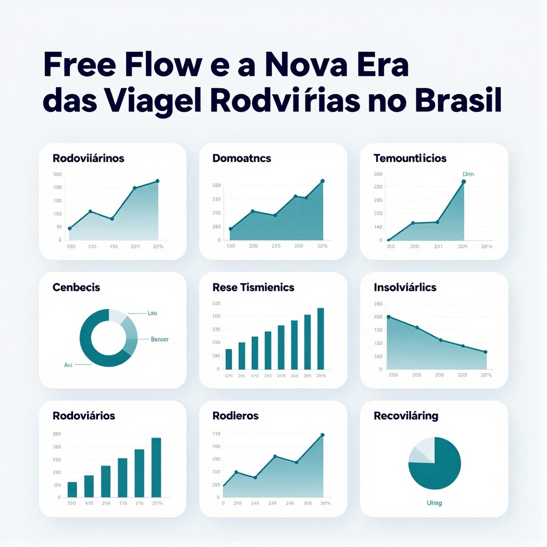 Infográfico - Free Flow e a Nova Era das Viagens Rodoviárias no Brasil