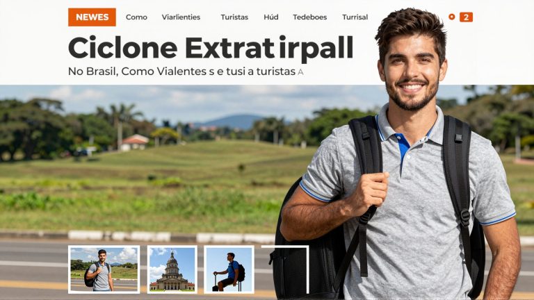 Ciclone Extratropical no Brasil: Como Viajantes e Turistas Ajustam Rotas e Lazer