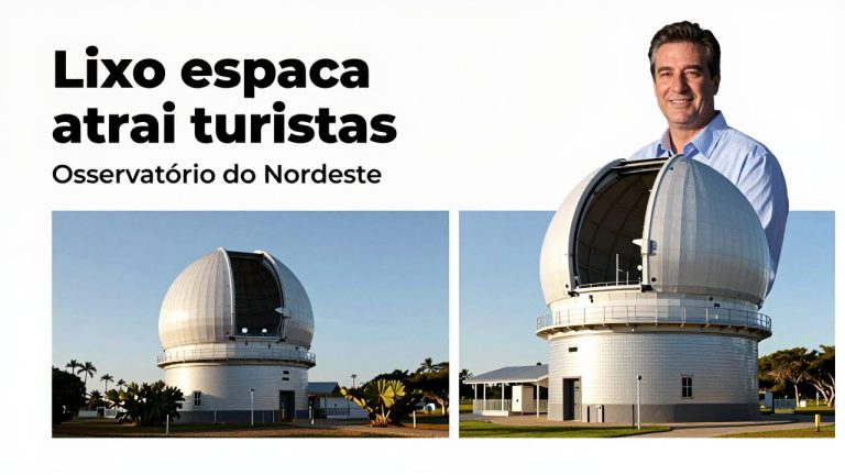 Lixo espacial atrai turistas: observatórios do Nordeste viram pontos para ver meteoros