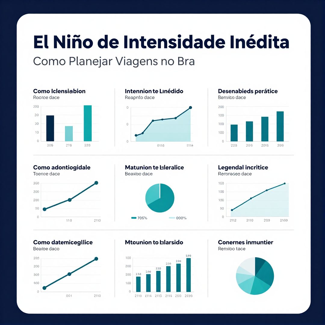 Infográfico - El Niño de Intensidade Inédita: Como Planejar Viagens no Brasil Este Ano