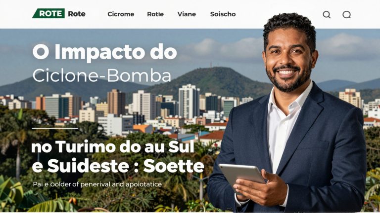 O Impacto do Ciclone-Bomba no Turismo do Sul e Sudeste: Roteiros, Cancelamentos e Oportunidades