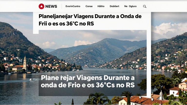 Como Planejar Viagens Durante a Onda de Frio e os 36°C no RS: Guia Definitivo para o Viajante Brasileiro