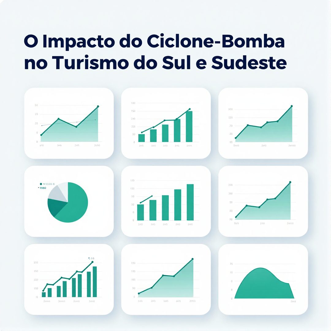 Infográfico - O Impacto do Ciclone-Bomba no Turismo do Sul e Sudeste: Roteiros, Cancelamentos e Oportunidades