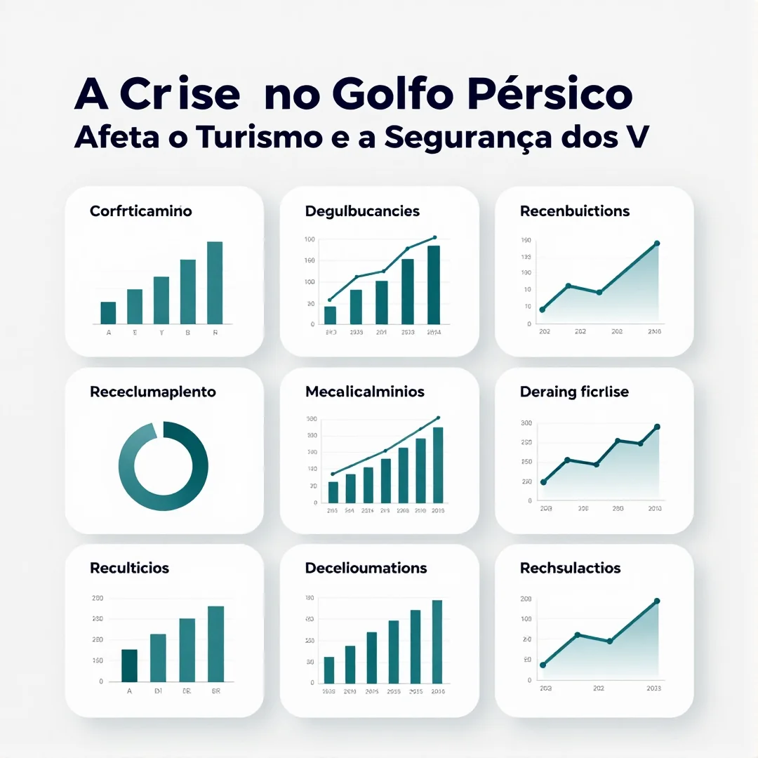 Infográfico - A Crise no Golfo Pérsico Afeta o Turismo e a Segurança dos Viajantes
