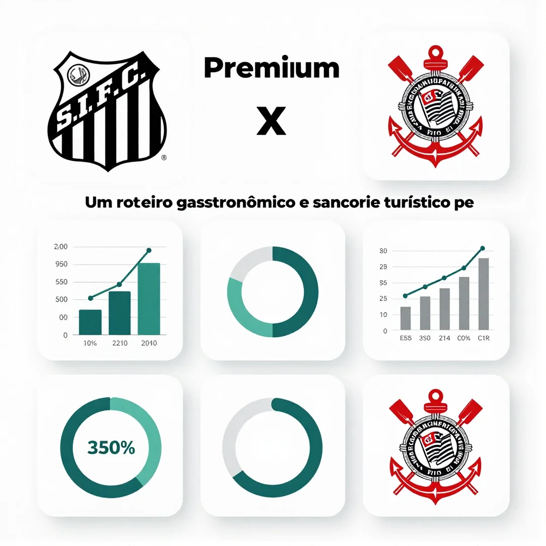 Infográfico - Santos x Corinthians: um roteiro gastronômico e turístico pelo litoral paulista antes do clássico