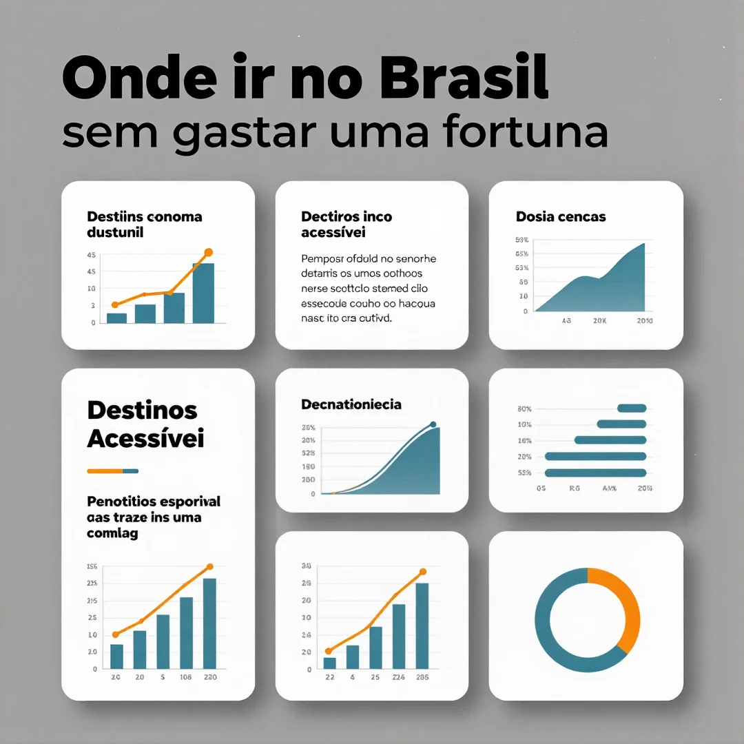 Infográfico - Onde ir no Brasil sem gastar uma fortuna: destinos acessíveis mesmo na crise econômica