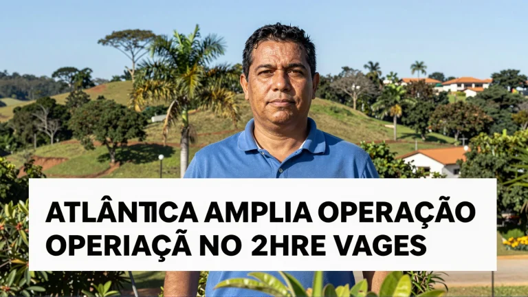 Atlântica amplia operação no interior paulista e abre vagas para equipe hotelaria
