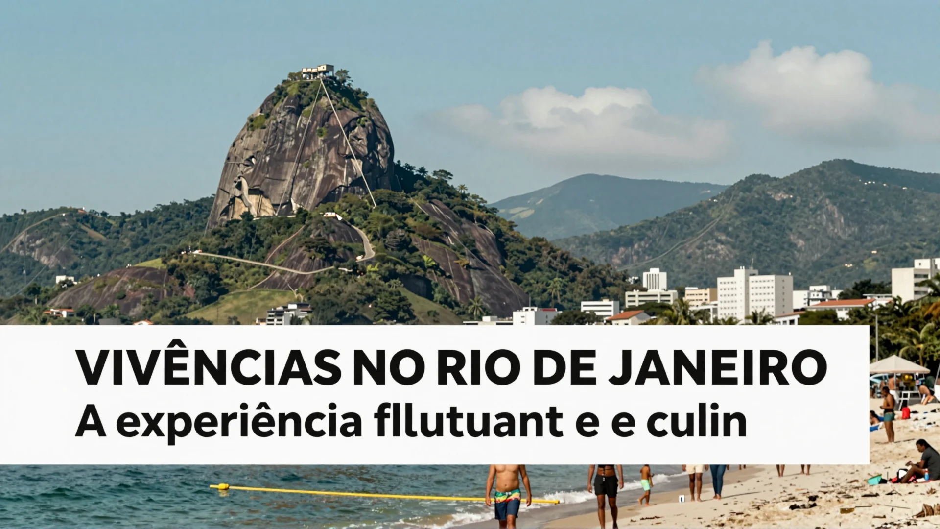 Vivências no Rio de Janeiro: A experiência flutuante e culinária na cidade