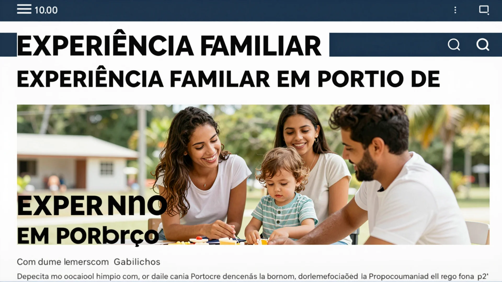 Experiência Familiar em Porto de Galinhas com Programação Exclusiva