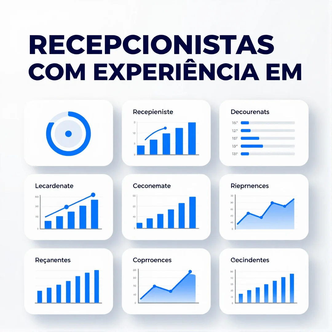 Infográfico - Recepcionistas com experiência em atendimento PCD: vagas abertas Grupo Bandeirantes