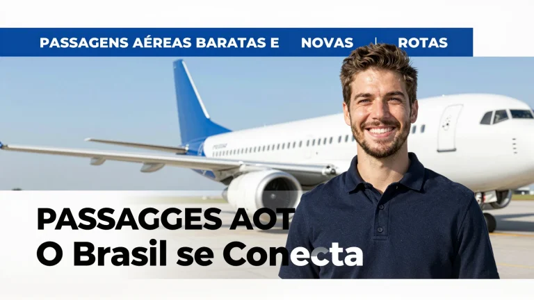 Passagens Aéreas Baratas e Novas Rotas: O Brasil se Conecta ao Mundo