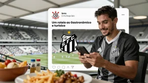 Santos x Corinthians: um roteiro gastronômico e turístico pelo litoral paulista antes do clássico