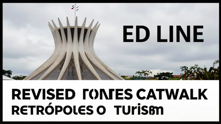 Revised Line Metrópoles Catwalk: Brasília redefiniu o turismo de moda no DF