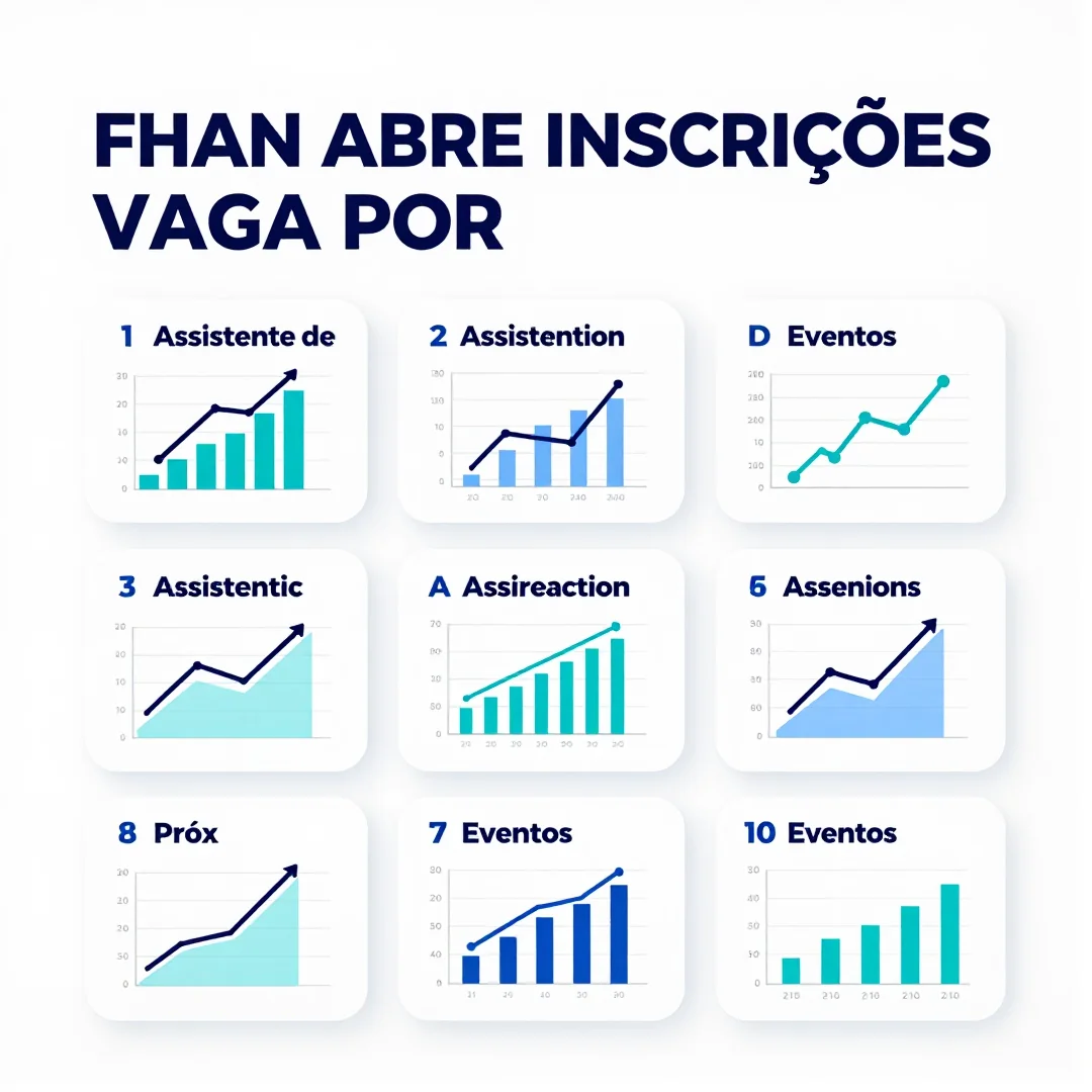 Infográfico - FHAN abre inscrições vaga para Assistente de Eventos na Próxima Edição