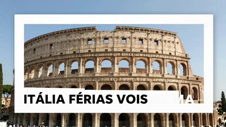 Itália férias voos Roma: Descubra por que esta é a melhor rota para você