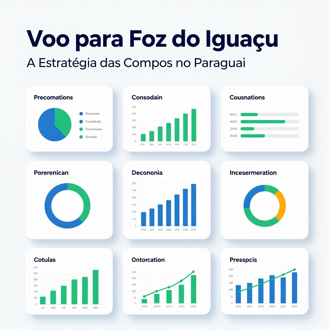 Infográfico - Voo para Foz do Iguaçu: A Estratégia das Compras no Paraguai e na Assunção