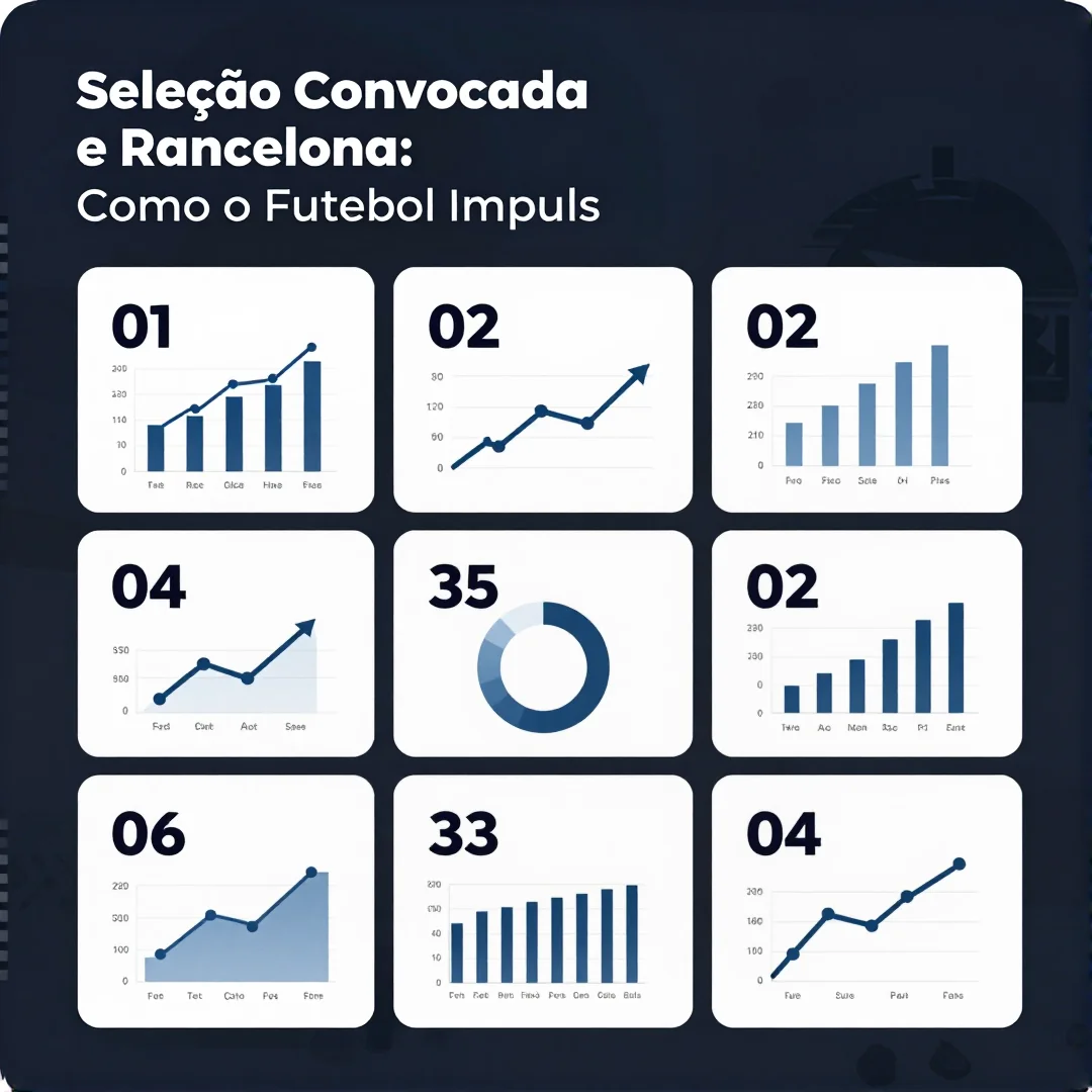 Infográfico - Título: Seleção Convocada e Barcelona: Como o Futebol Impulsiona o Turismo no Brasil