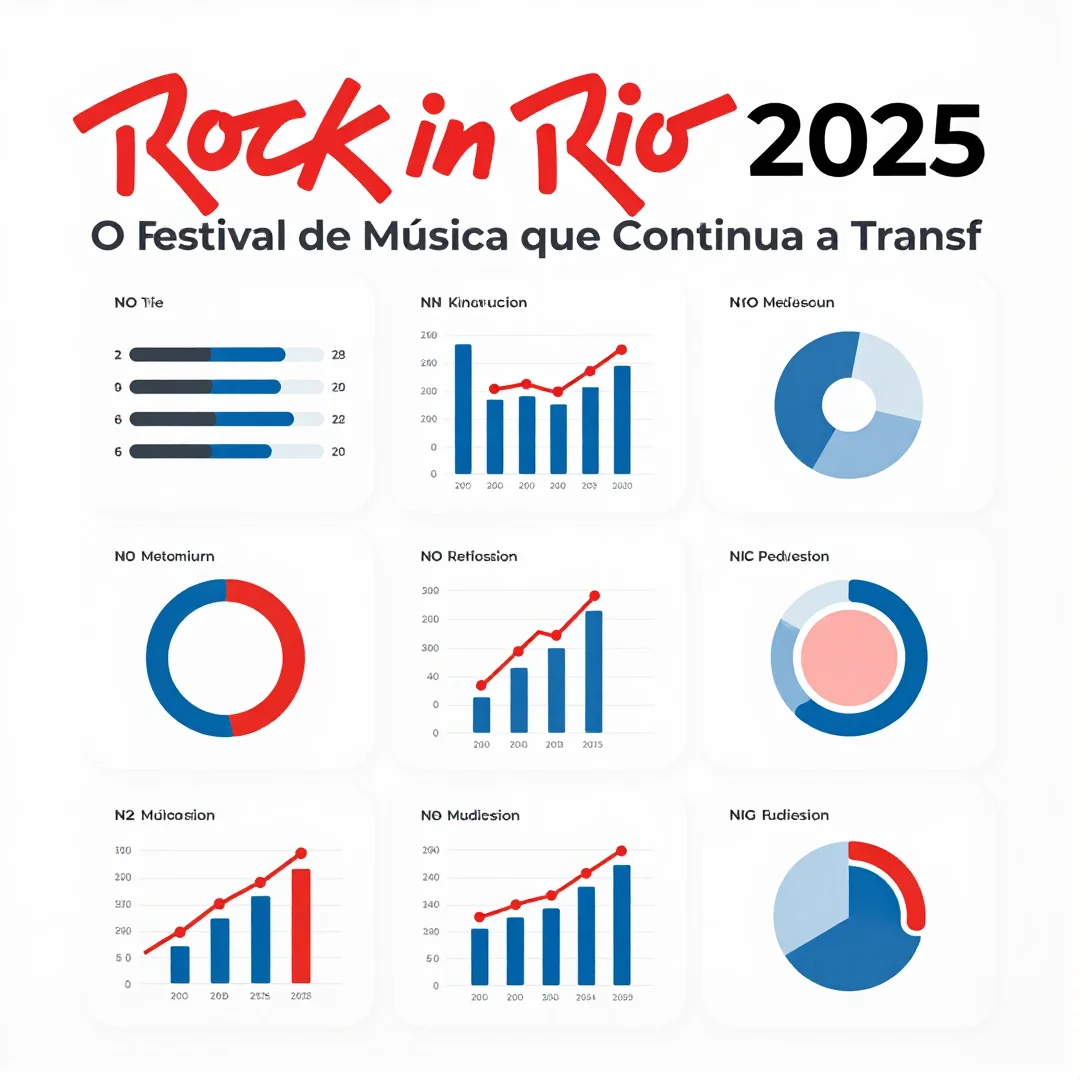 Infográfico - Rock in Rio 2025: O Festival de Música que Continua a Transformar o Lazer e o Turismo do Brasil