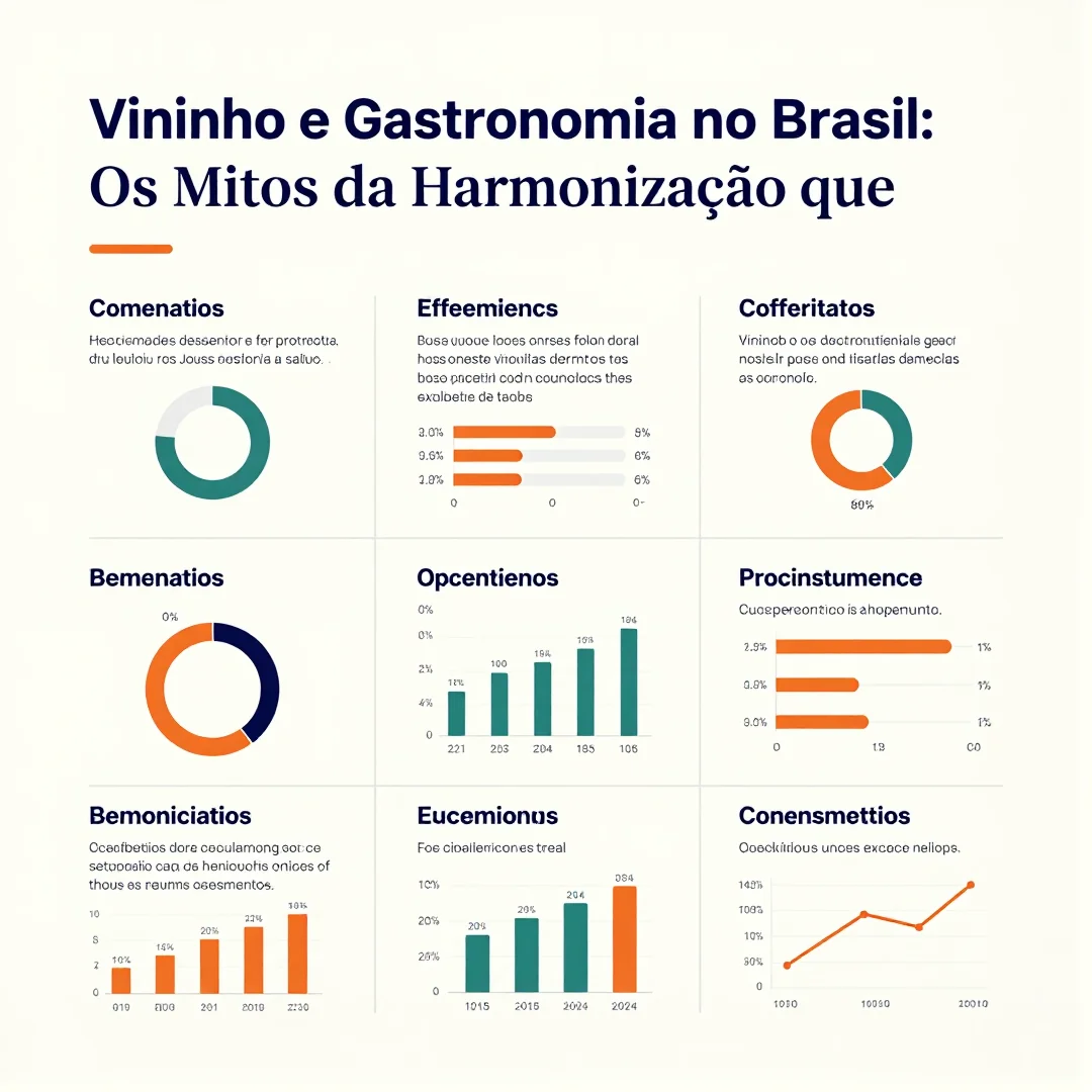 Infográfico - Vinho e Gastronomia no Brasil: Os Mitos da Harmonização que Sabotam sua Experiência