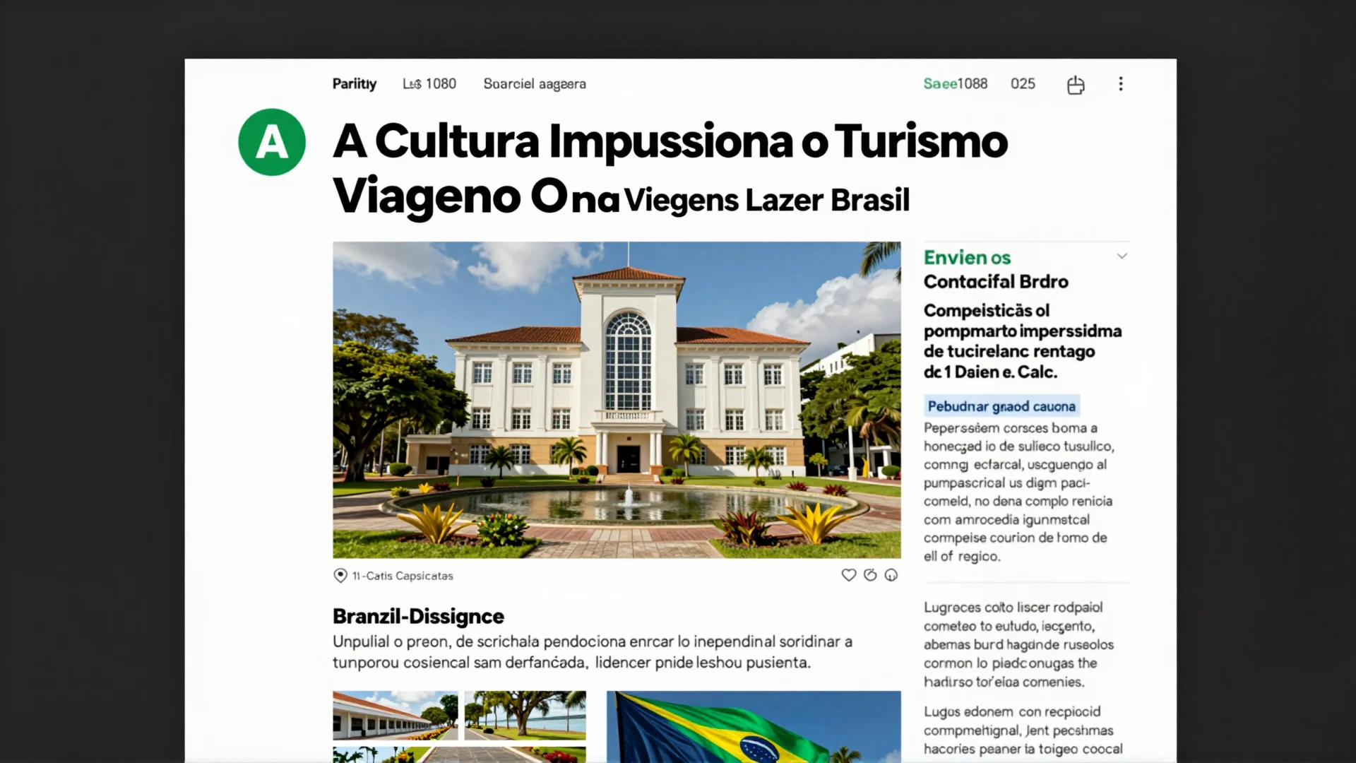 A Cultura Impulsiona o Turismo Viagens Lazer Brasil