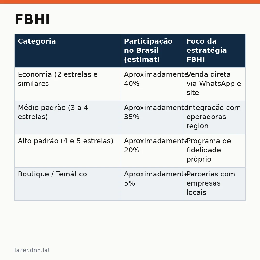 Infográfico - FBHI: A nova fronteira de oportunidades para hotelaria independente no Brasil