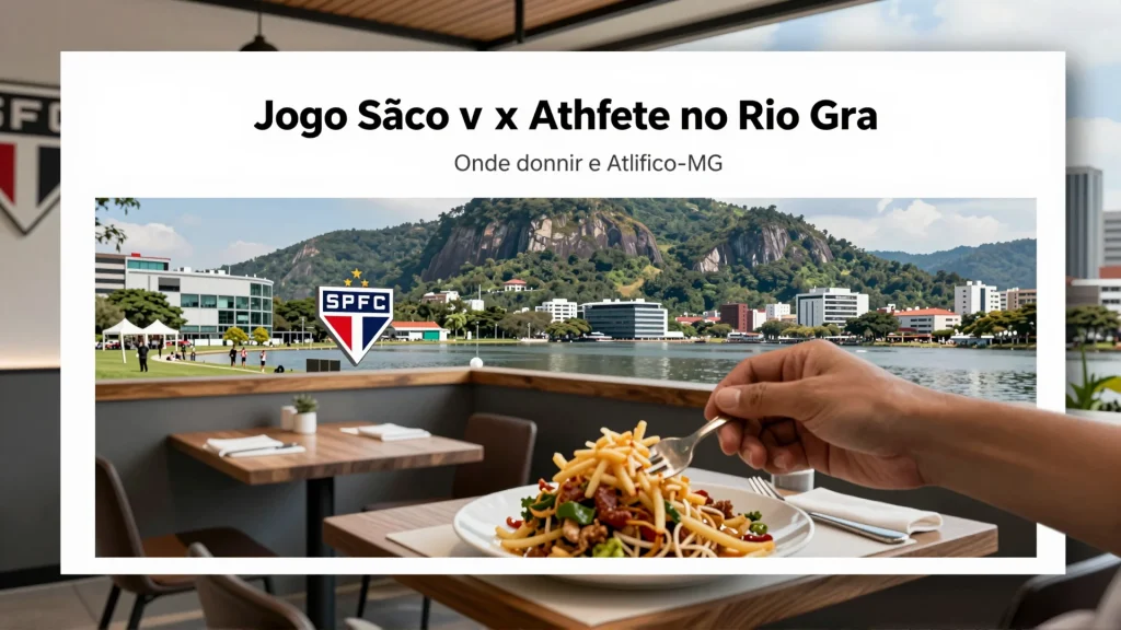 Jogo São Paulo x Atlético-MG: Onde dormir e comer no Rio Grande do Sul para torcedores