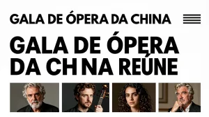 Gala de Ópera da China reúne artistas renomados e promete uma experiência cultural única no Brasil