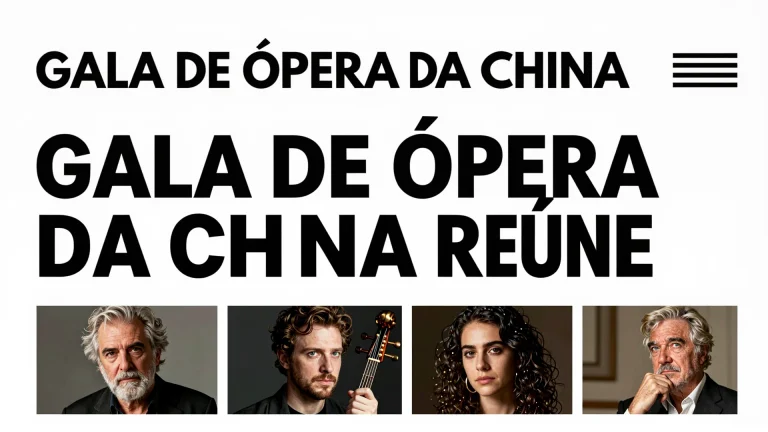 Gala de Ópera da China reúne artistas renomados e promete uma experiência cultural única no Brasil