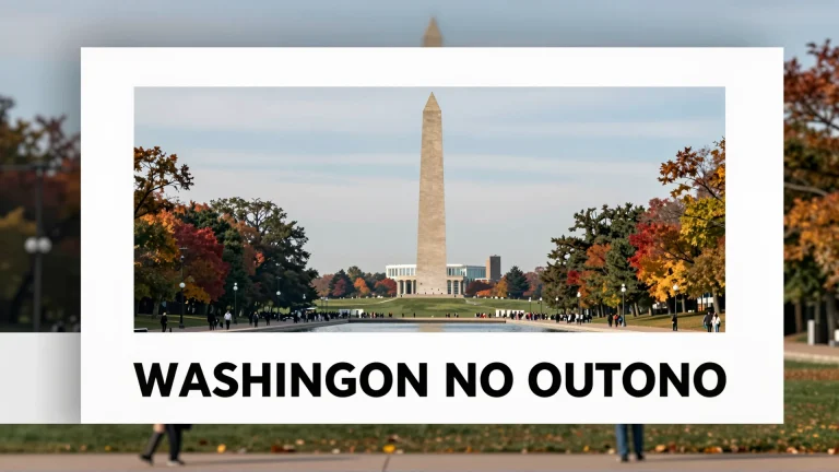 Washington no outono: o destino cultural que encanta viajantes do Brasil