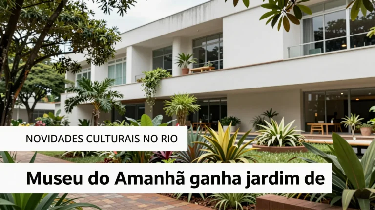 Novidades Culturais no Rio: Museu do Amanhã ganha jardim de esculturas