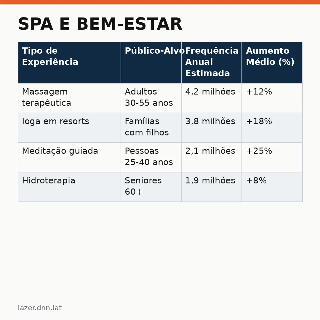 Infográfico - Spa e bem-estar: o novo destino de turismo na Bahia