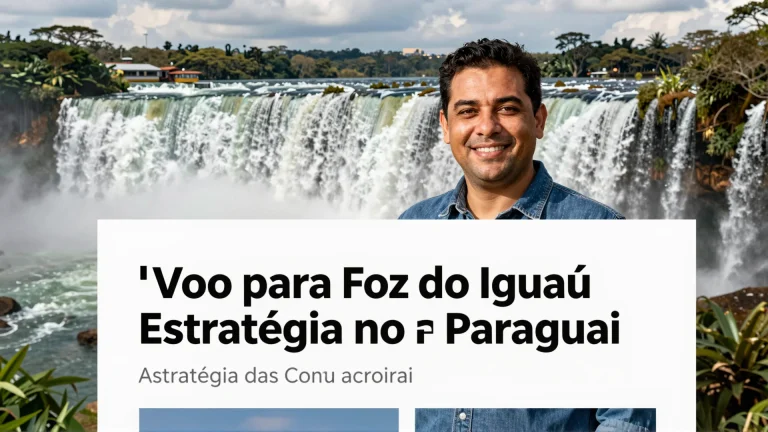 Voo para Foz do Iguaçu: A Estratégia das Compras no Paraguai e na Assunção