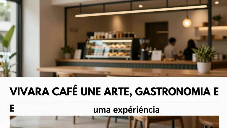 Vivara Café une arte, gastronomia e design: uma experiência gastronômica em Brasília