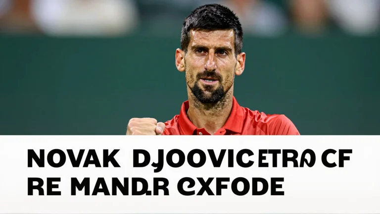 Novak Djokovic comanda retiro de wellness: aprenda com o exemplo em Marrakech e planeje seu T4 Reti ro ter no Brasil