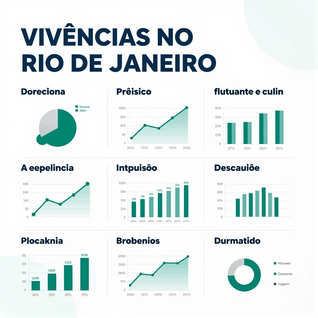 Infográfico - Vivências no Rio de Janeiro: A experiência flutuante e culinária na cidade